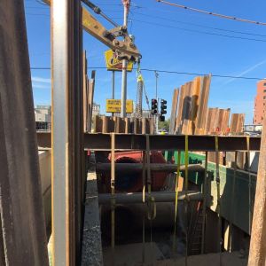 48" Gate Valve Installation